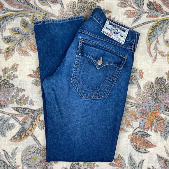 True Religion Other - True Religion Mens World Tour Slim Blue Jeans 32